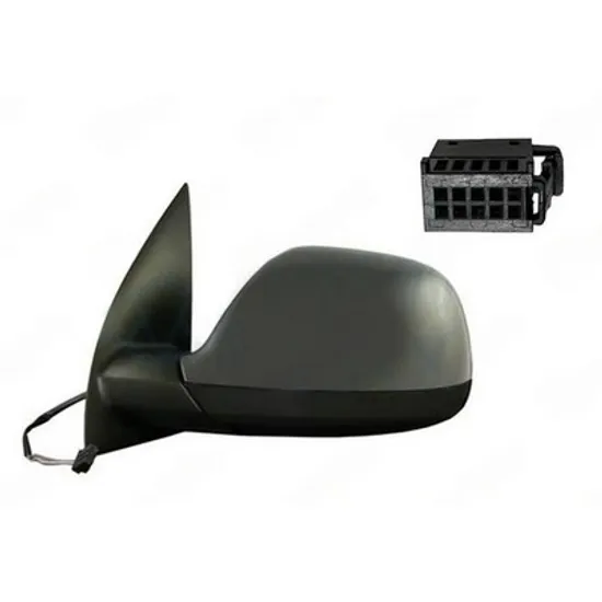 Oglinda VW AMAROK 2010-> Oglinda exterioara electrica cu incalzire cu rabatare electrica pentru vopsit (suport negru) (7 PIN) STANGA Perioada 2010 2011 2012 2013 2014 2015 2016