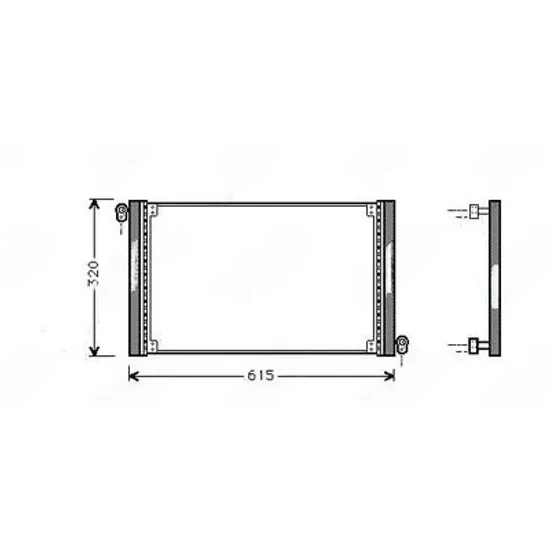 Radiator Aer Conditionat FIAT MAREA 1996->2007 Radiator condensator aer conditionat 1.2-1.4-1.6 benzina (556x310) (1998-2001) Perioada 1996 1997 1998 1999 2000 2001 2002 2003 2004 2005 2006 2007