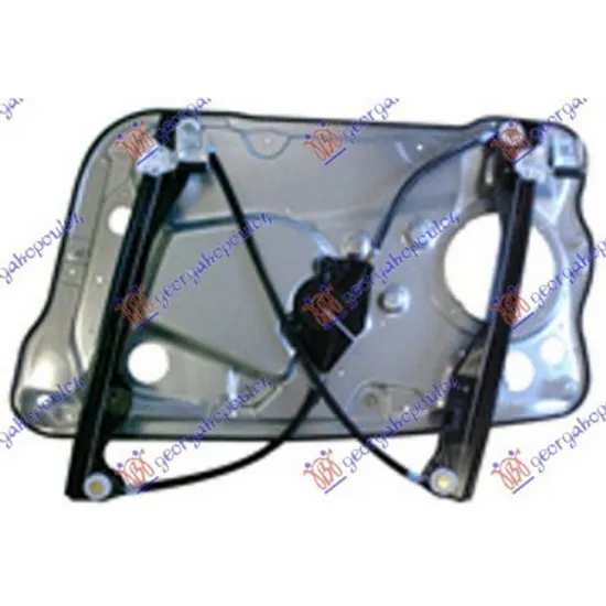 Macara Usa SKODA FABIA 1 1999->2008 Macara usa fata reglaj electric fara motor Cu panou dreapta, Perioada 1999 2000 2001 2002 2003 2004 2005 2006 2007 2008