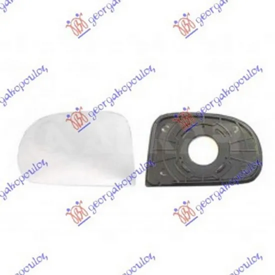 Sticla Oglinda HYUNDAI ATOS 1997->2015 Geam oglinda exterioara stanga, cromat Perioada 1998 1999 2000 2001 2002 2003 2004 2005 2006 2007 2008