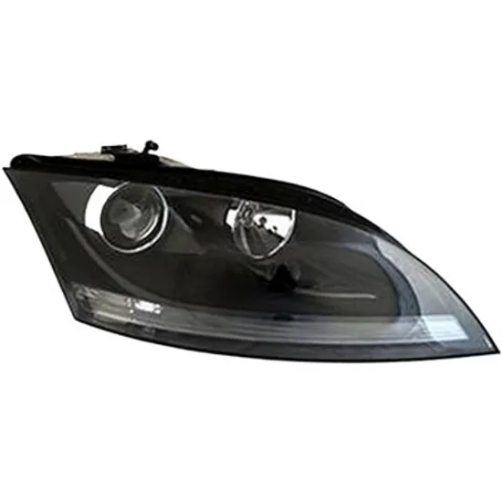 Far dreapta AUDI TT 8J3 2006->2014 perioada 2010 2011 2012 2013 2014 cu motor reglaj, fumuriu, semnal fumuriu, cu reglaj electric, cu bec H7/H7