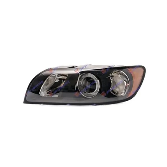 Faruri VOLVO V50 2003->2012 Far stanga cu reglaj, cu motor, H7+HB3, ptr V50 Perioada 2004 2005 2006 2007 2008 2009 2010