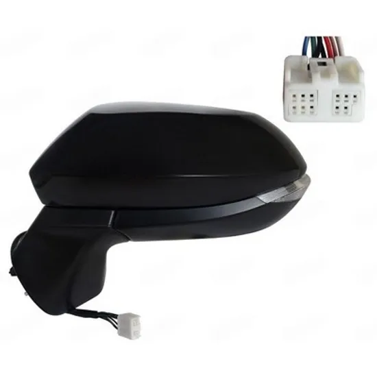 Oglinda TOYOTA YARIS CROSS 2020-> Oglinda exterioara electrica cu incalzire cu rabatare electrica pentru vopsit (cu semnal LED (8 PIN) STANGA Perioada 2021 2022 2023 2024 2025