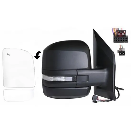 Oglinda VW CRAFTER 2 2016-> Oglinda exterioara electrica cu incalzire cu rabatare electrica (brat scurt) (cu semnal si senzor banda) (10 PIN) DREAPTA Perioada 2016 2017 2018 2019 2020 2021
