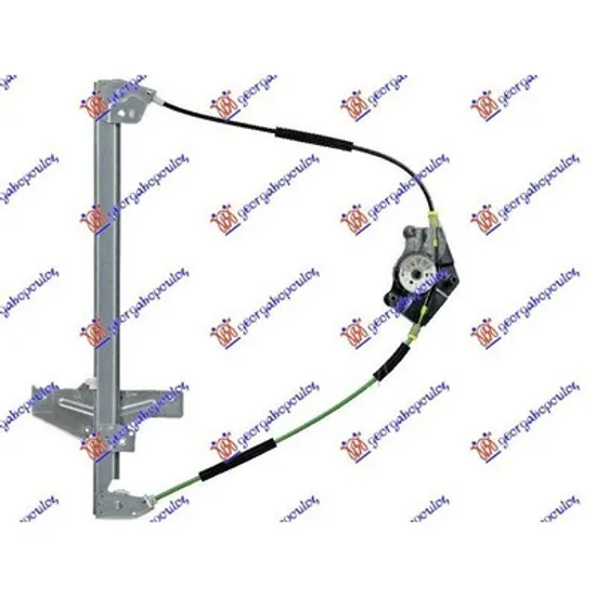 Macara Usa PEUGEOT 307 2000->2011 Macara geam usa fata 5 usi/break electrica fara motor EURO stanga Perioada 2000 2001 2002 2003 2004 2005 2006 2007 2008