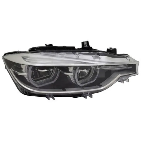 Far dreapta BMW 3 F30 2011->2018 perioada 2011 2012 2013 2014 2015 2016 2017 2018 de la an de fabricatie 07/2015, cu motor reglaj, fara unitate de control, cu LED, cu daylight,