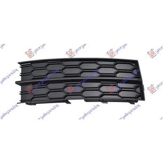 Grila Bara SKODA OCTAVIA 3 2012->2019 Grila bara fata lateral (fara gauri proiector) dreapta Perioada 2017 2018 2019 2020 2021 2022 2023