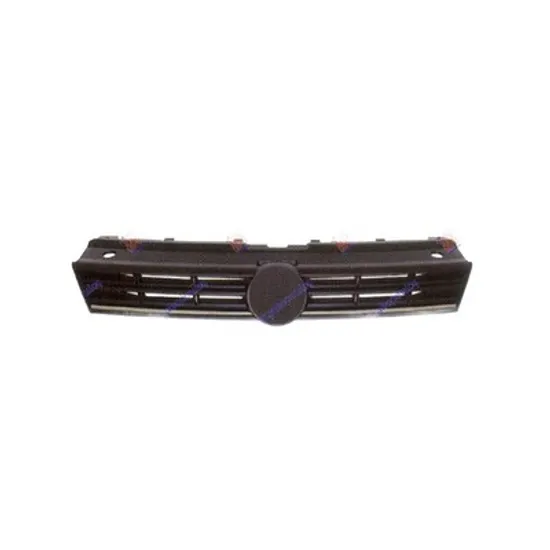 Grila Radiator VW POLO 6R1 2009->2020 Grila radiator cu ornament cromat, 2014-> Perioada 2014 2015 2016 2017