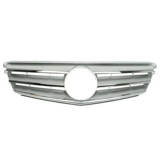 Grila Radiator MERCEDES C-CLASS W204 2007->2014 Grila radiator argintiu/crom pt Avantgarde 2007->2011 Perioada 2007 2008 2009 2010 2011