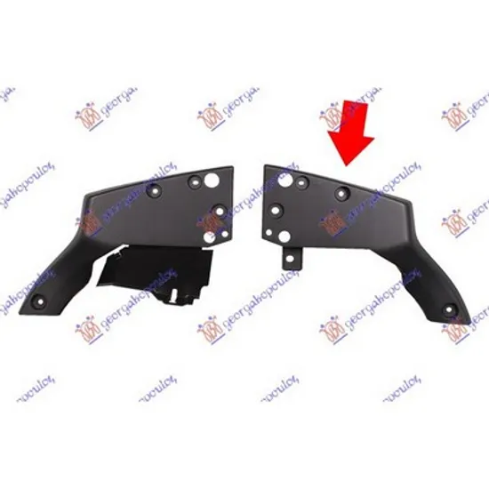 Spoiler Bara spate TOYOTA PRIUS 3 2008->2020 Spoiler bara spate stanga Perioada 2009 2010 2011 2012 2013 2014 2015 2016