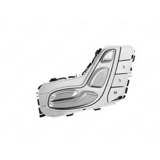 Buton scaun MERCEDES AMG GT 4 usi COUPE 2019-> Buton reglaj pozitie sofer (lumina alba) (cu memorie) (3PIN) DREAPTA Perioada 2019 2020 2021 2022 2023 2024