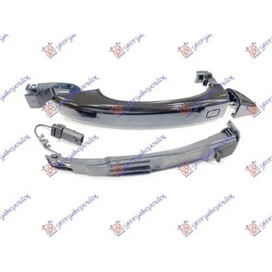 Maner Usa AUDI A4 B8 2007->2015 Maner usa fata exterior (cu senzor) stanga Perioada 2007 2008 2009 2010 2011 2012 2013 2014 2015