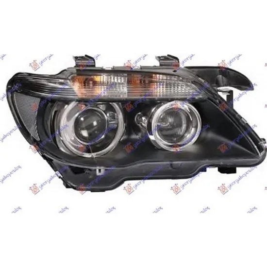 Faruri BMW 7 E65 2001->2008 Far BI-XENON 2005-> functie cornering HELLA dreapta 2001->2008 Perioada 2001 2002 2003 2004 2005 2006 2007