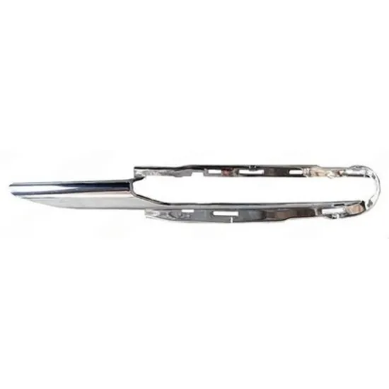 Ornament Grila MERCEDES R-CLASS W251 2005->2017 Rama grila bara fata cromat (cu Daylight) STANGA Perioada 2010 2011 2012 2013 2014 2015 2016