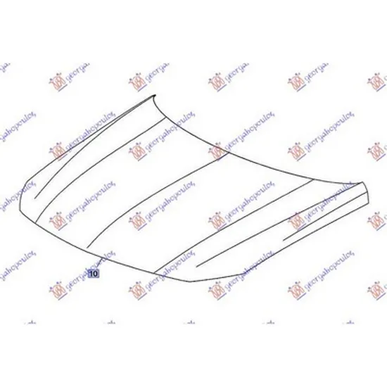 Capota Fata OPEL INSIGNIA B 2017-> Capota fata Perioada 2017 2018 2019 2020 2021 2022 2023