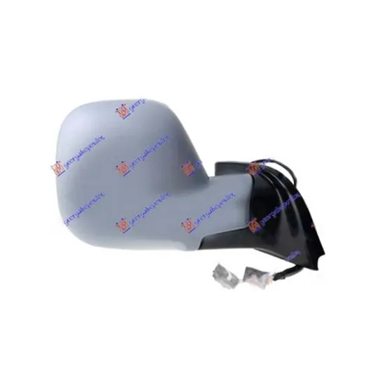 Oglinda PEUGEOT RIFTER 2018-> Oglinda exterioara electrica cu incalzire pentru vopsit (cu senzor (5+2 PIN) dreapta Perioada 2019 2020 2021 2022 2023 2024