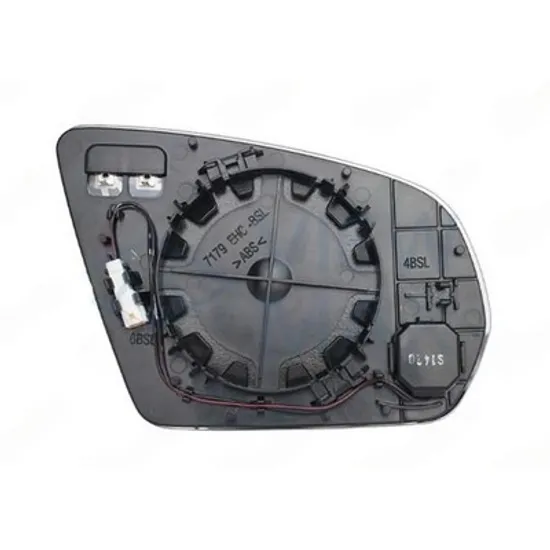 Sticla Oglinda MERCEDES GLA H247 2020-> Geam Oglinda exterioara cu incalzire (cu senzor banda) (NU Heliomat) (2+2pin) STANGA Perioada 2020 2021 2022 2023 2024 2025