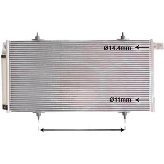 Radiator aer conditionat JEEP COMMANDER 2005->2010 3.0 CRD 4x4 160KW 218CP , pentru motor EXL perioada 2006 2007,2008,2009 2010