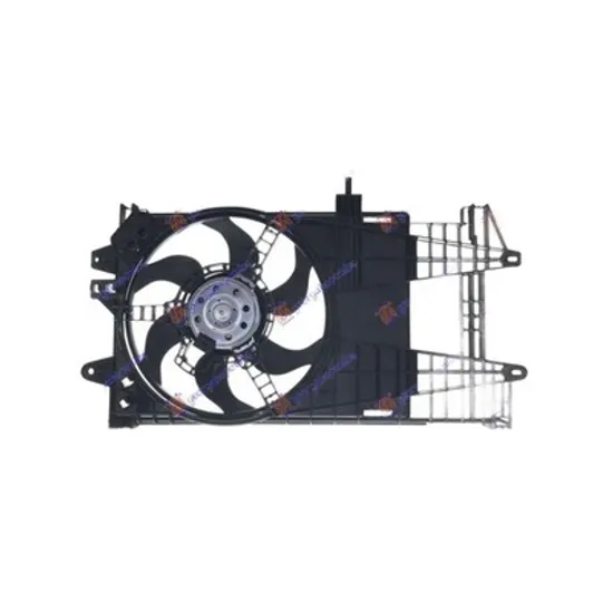 Ventilator Motor FIAT PUNTO 188 1999->2012 Electroventilator complet +A/C 2002->2003 MARELLI TYPE 1999->2003 Perioada 1999 2000 2001 2002 2003