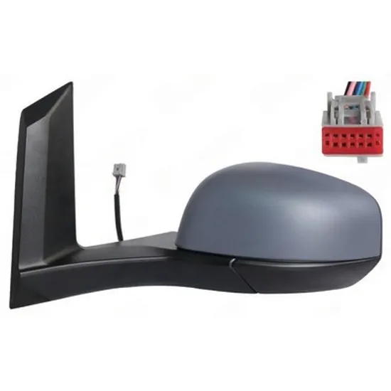 Oglinda FORD TRANSIT CONNECT 2014-> Oglinda exterioara electrica cu incalzire cu rabatare electrica pentru vopsit cu senzor banda (9 PIN) STANGA Perioada 2019 2020 2021 2022