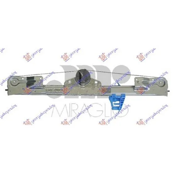 Macara Usa FIAT DOBLO 263 2010-> Macara geam usa spate electrica fara motor EUROPE stanga Perioada 2010 2011 2012 2013 2014 2015 2016 2017 2018 2019