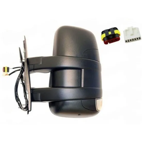 Oglinda IVECO DAILY 4 2006->2012 Oglinda exterioara electrica cu incalzire (cu semnal) (cu lampa pozitie W16W) (7+2 PIN) scurt STANGA Perioada 2011 2012 2013 2014
