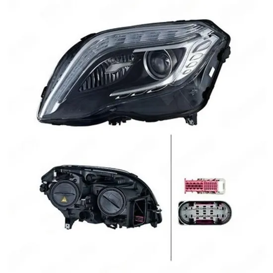 Faruri MERCEDES GLK-CLASS X204 2008->2015 Far Bi-XENON adaptiv (E) (MARELLI) STANGA Perioada 2012 2013 2014 2015