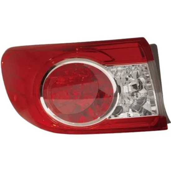 Lampa stop spate stanga TOYOTA COROLLA E15 2006->2014 perioada 2006 2007 2008 2009 2010 2011 2012 2013 de la an de fabricatie 04/2010, semnal transparent, exterior