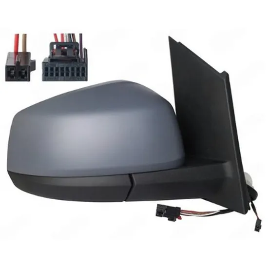 Oglinda FORD TRANSIT CONNECT 2024-> Oglinda exterioara electrica cu incalzire cu rabatare electrica pentru vopsit (cu senzor banda) (9PIN) DREAPTA Perioada 2024 2025