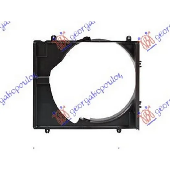 Carcasa Ventilator MITSUBISHI L200 2005->2015 Carcasa electroventilator 2 5cc, Perioada 2005 2006 2007 2008 2009 2010 2011 2012 2013 2014 2015