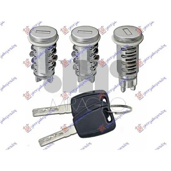 Butuc usa ALFA ROMEO 147 2000->2010 Set 3 butuci cu cheie, Perioada 2001 2002 2003 2004 2005 2006 2007 2008 2009 2010