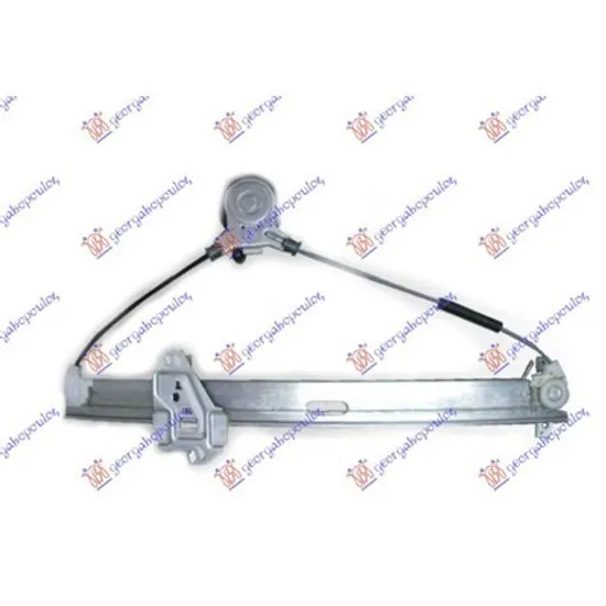Macara Usa HONDA JAZZ 2 2002->2008 Macara usa fata electrica fara motor dreapta Perioada 2002 2003 2004 2005 2006 2007 2008