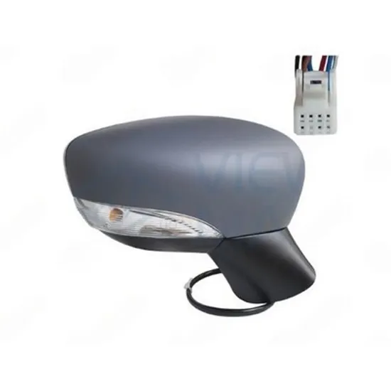 Oglinda NISSAN MICRA 5 2016-> Oglinda exterioara electrica cu incalzire pentru vopsit (cu semnal) (7 PIN) DREAPTA Perioada 2016 2017 2018 2019 2020 2021