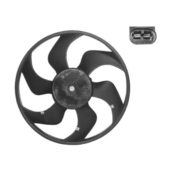 Ventilator motor RENAULT CLIO 3 Grandtour 2008->2012 1.6 16V 82KW 112CP , pentru motor K4M 800, K4M 801 perioada 2008 2009 2010 2011 2012