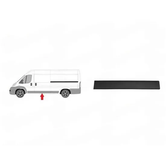Bandou Usa CITROEN JUMPER 2006-> Bandou Usa culisanta negru (central/ampatament lung) STANGA Perioada 2014 2015 2016 2017 2018 2019 2020