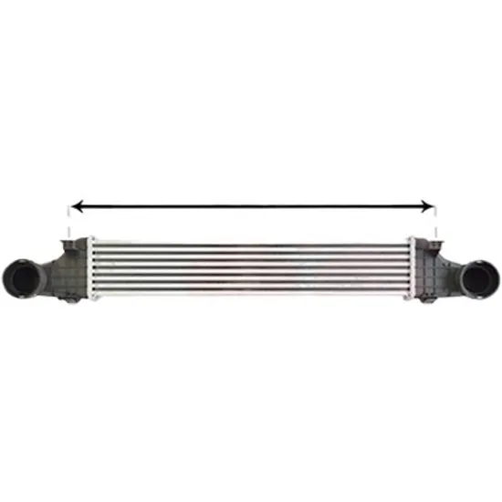 Intercooler MERCEDES E-CLASS W211 2002->2009 E 220 CDI 100KW 136CP , pentru motor OM 646.961 perioada 2002 2003,2004,2005,2006,2007 2008