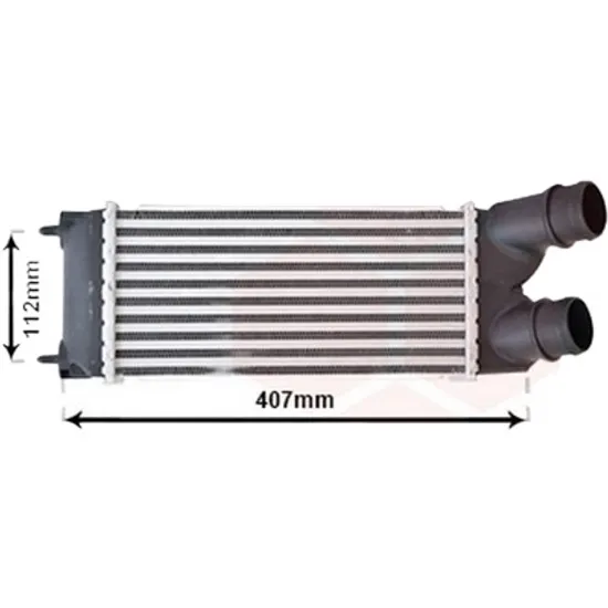 Intercooler CITROEN BERLINGO B9 2008-> pentru 1.6 HDi 90 16V, perioada 2008 2009 2010 2011 2012 2013