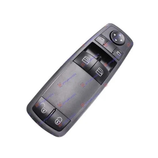 Buton oglinda MERCEDES A-CLASS W169 2004->2012 Comutator oglinzi dublu 3 pini stanga Perioada 2004 2005 2006 2007 2008 2009 2010 2011 2012