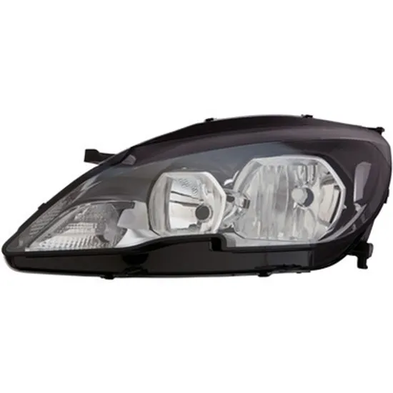Far stanga PEUGEOT 308 2 2013->2021 perioada 2013 2014 2015 2016 2017 2018 2019 2020 2021 pana la an de fabricatie 2017, cu motor reglaj, semnal alb, cu reglaj electric, cu bec H7/HB3