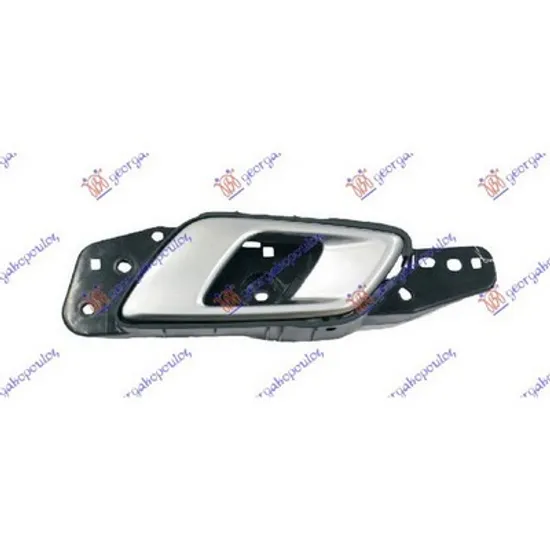 Maner Usa FORD RANGER 2011-> Maner usa fata interior argintiu/negru dreapta Perioada 2011 2012 2013 2014 2015 2016 2017 2018
