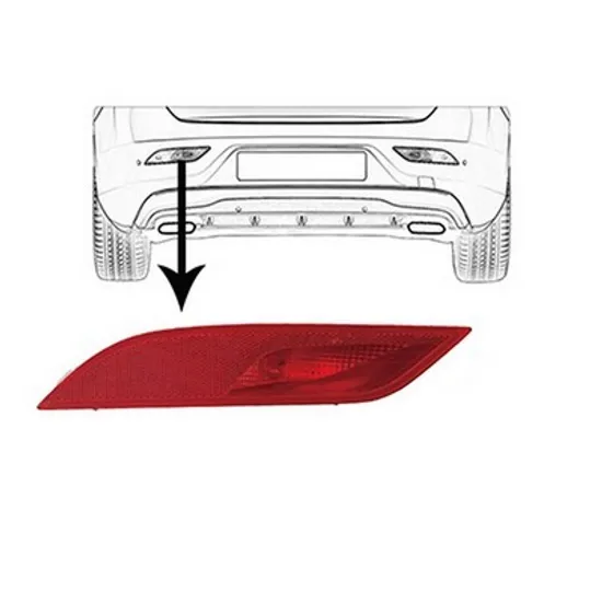 Stop Ceata Spate VOLVO V40 2012-> Lampa ceata bara spate E stanga Perioada 2012 2013 2014 2015 2016 2017 2018