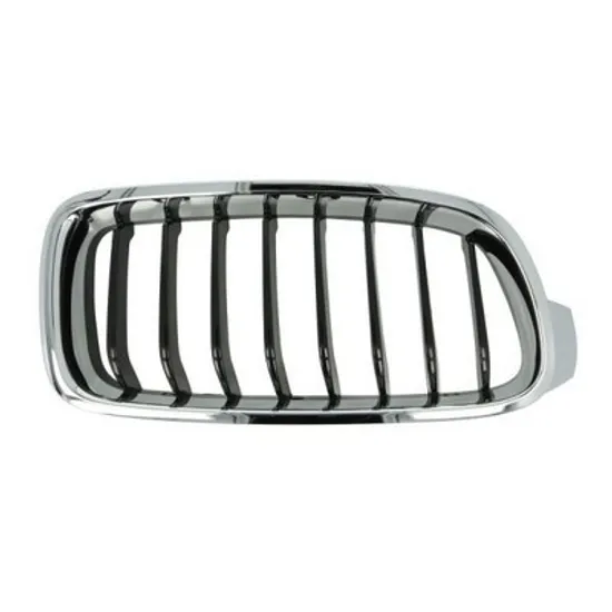 Grila Radiator BMW 3 F30 2011->2018 Grila radiator dreapta negru/crom Sport Perioada 2011 2012 2013 2014 2015 2016 2017