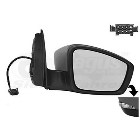 Oglinda SEAT TOLEDO 4 2012->2019 Oglinda exterioara reglaj electric cu incalzire pentru vopsit cu semnal 2016-> dreapta Perioada 2016 2017 2018