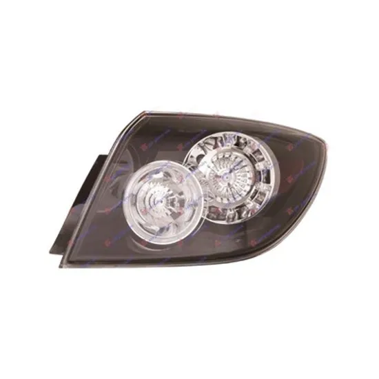 Stop Spate MAZDA 3 BK 2003->2009 Lampa spate dreapta, exterioara, ptr 5 usi, alb LED Perioada 2000 2001 2002 2003 2004 2005 2006 2007 2008 2009