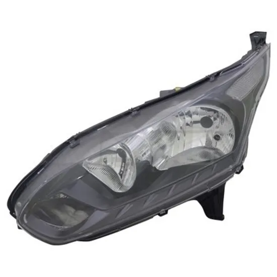 Faruri FORD TRANSIT CONNECT 2014-> Far reglaj electric negru (semnal alb si reflector cromat) (E) (DEPO) stanga Perioada 2013 2014 2015 2016 2017 2018