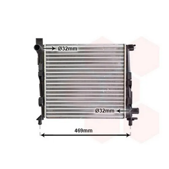 Radiator Motor MERCEDES A-CLASS W168 1997->2004 Radiator benzina -A/C 40x37.5 BEHR Perioada 1997 1998 1999 2000 2001 2002 2003 2004