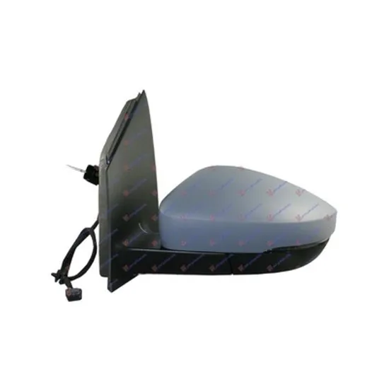 Oglinda VW POLO 6R1 2009->2020 Oglinda exterioara cabluri cu semnal mufa patrata stanga Perioada 2009 2010 2011 2012 2013 2014 2015 2016 2017