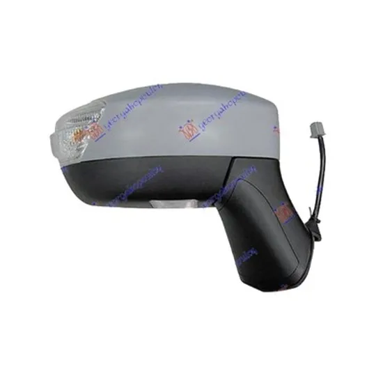 Oglinda FORD KUGA 1 2008->2012 Oglinda exter dreapta electr /incalzire pt vopsit cu 2 lampi rabatabila electric Perioada 2008 2009 2010 2011 2012 2013