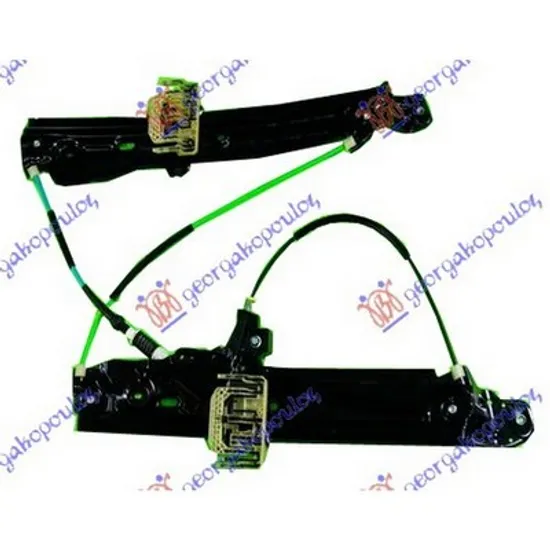 Macara Usa BMW 5 F10 2009->2016 Macara geam usa fata electrica (fara motor) dreapta, Perioada 2010 2011 2012 2013 2014 2015 2016