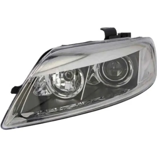 Far stanga AUDI Q7 2006->2015 perioada 2006 2007 2008 2009 2010 pana la an de fabricatie 07/2009, cu motor reglaj, cu reglaj electric, cu bec H7/H7